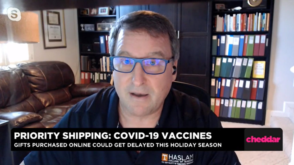 FedEx, UPS Face Van Shortage and Possible Covid-19 Vaccine Distribution – Cheddar Interview